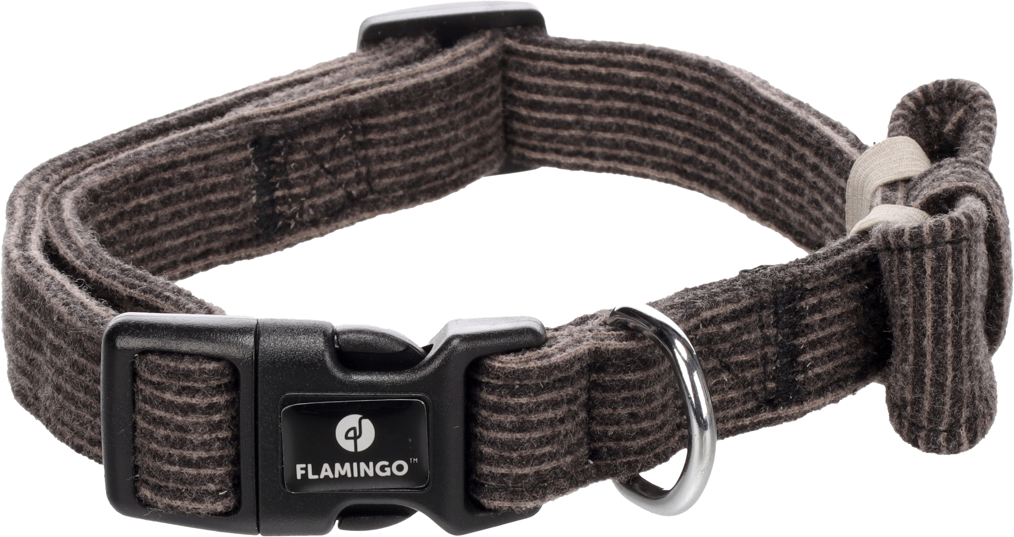 Flamingo Collar with bow tie Herbert Dark brown