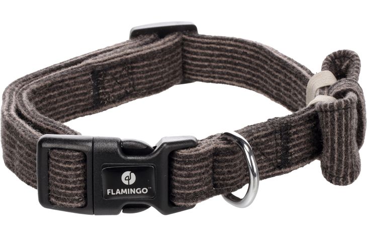 Flamingo Collar with bow tie Herbert Dark brown