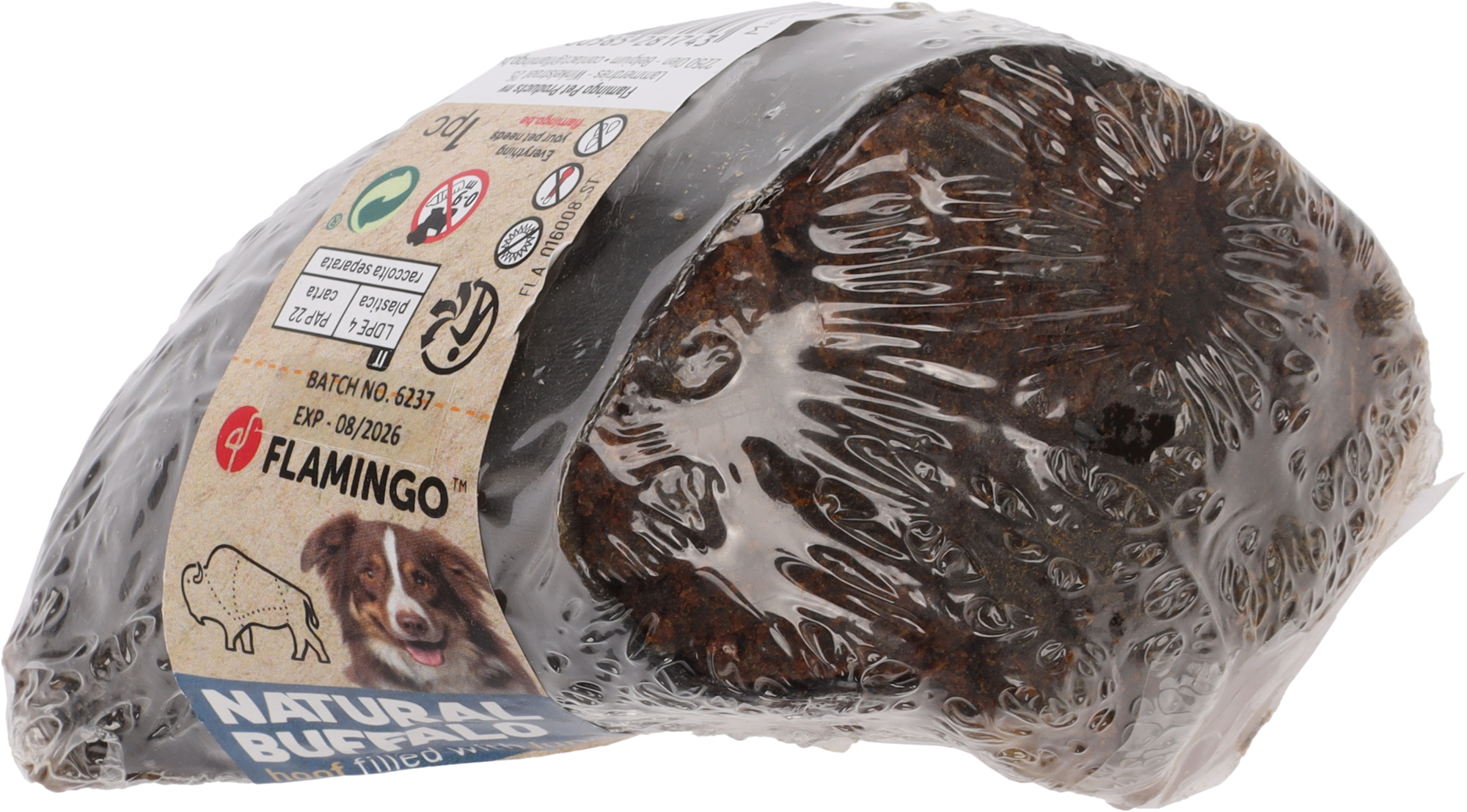 Flamingo Snacks Nature Buffalo hoof with lung