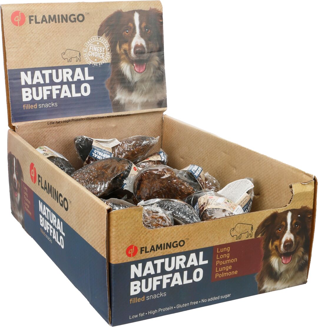 Flamingo Snacks Nature Buffalo hoof with lung