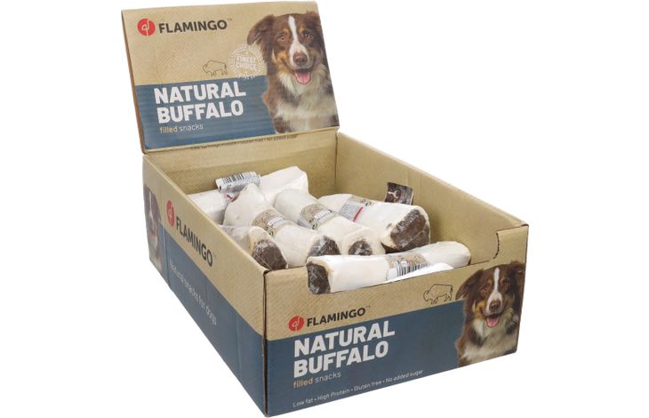 Flamingo Snacks Nature Buffalo calcium bone with tripe