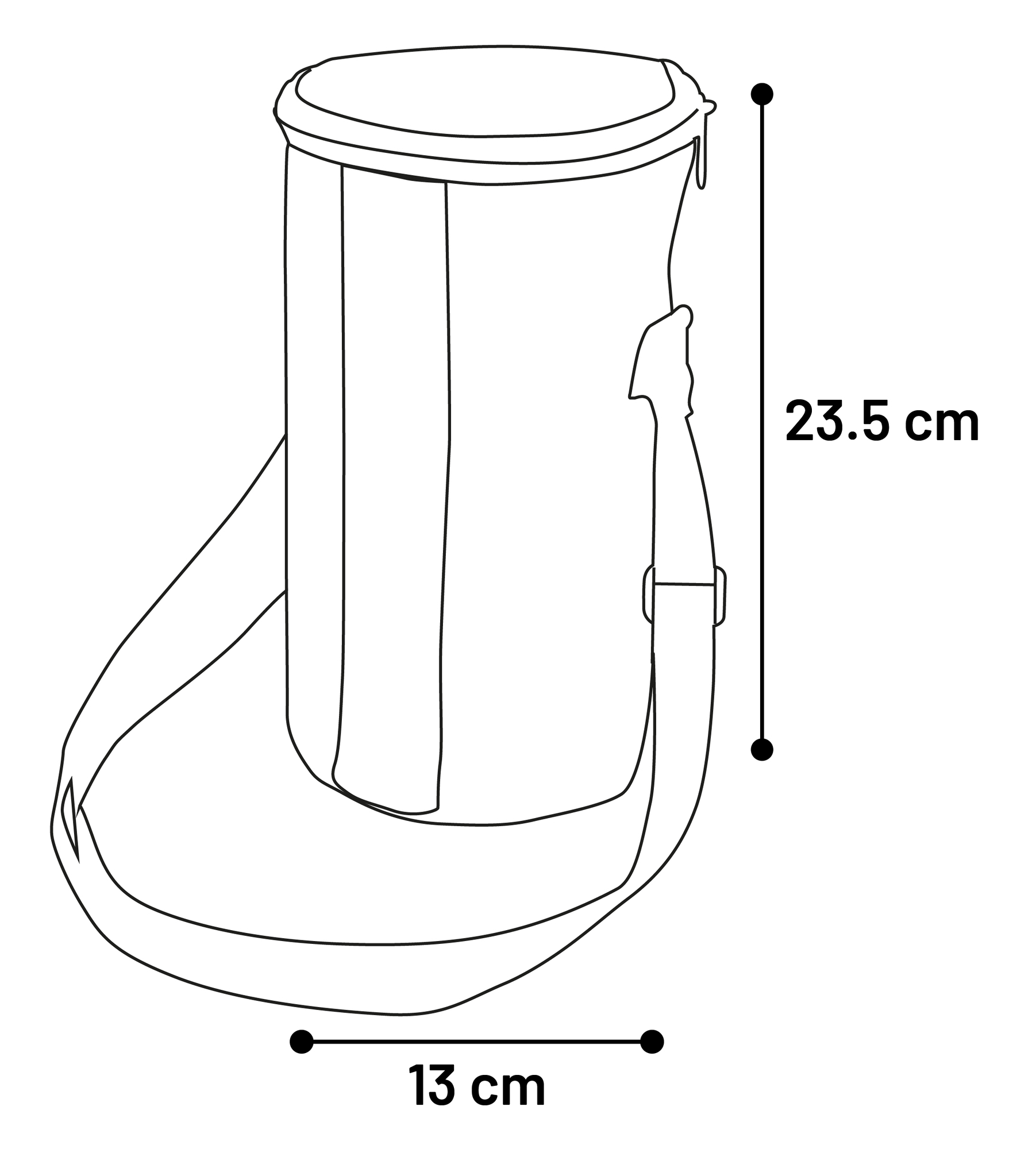 Flamingo Food container Oben Blue