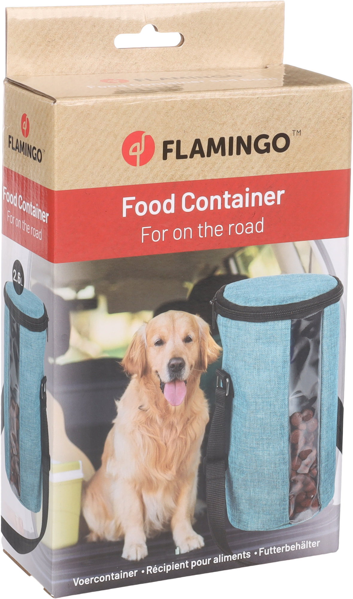 Flamingo Food container Oben Blue
