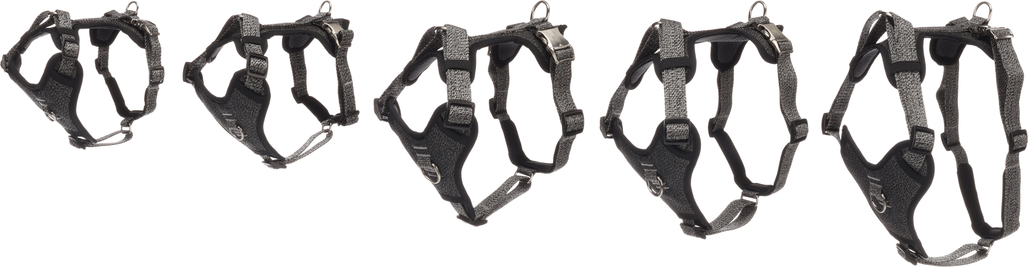Flamingo Harness Mago Dark grey