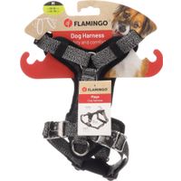 Flamingo Harnas Mago Donkergrijs