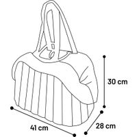 Flamingo Sac de transport Tuke Brun