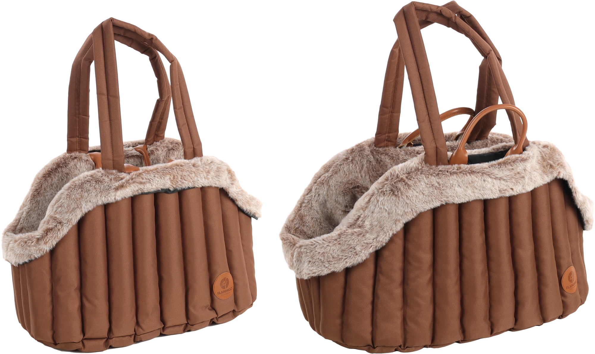 Flamingo Carrying bag Tuke Brown