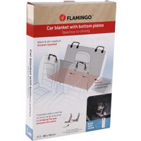 Flamingo Coprisedili per auto Kenai Modello amaca Sedile posteriore Nero
