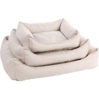 Flamingo Mand Baldar Rechthoekig Beige