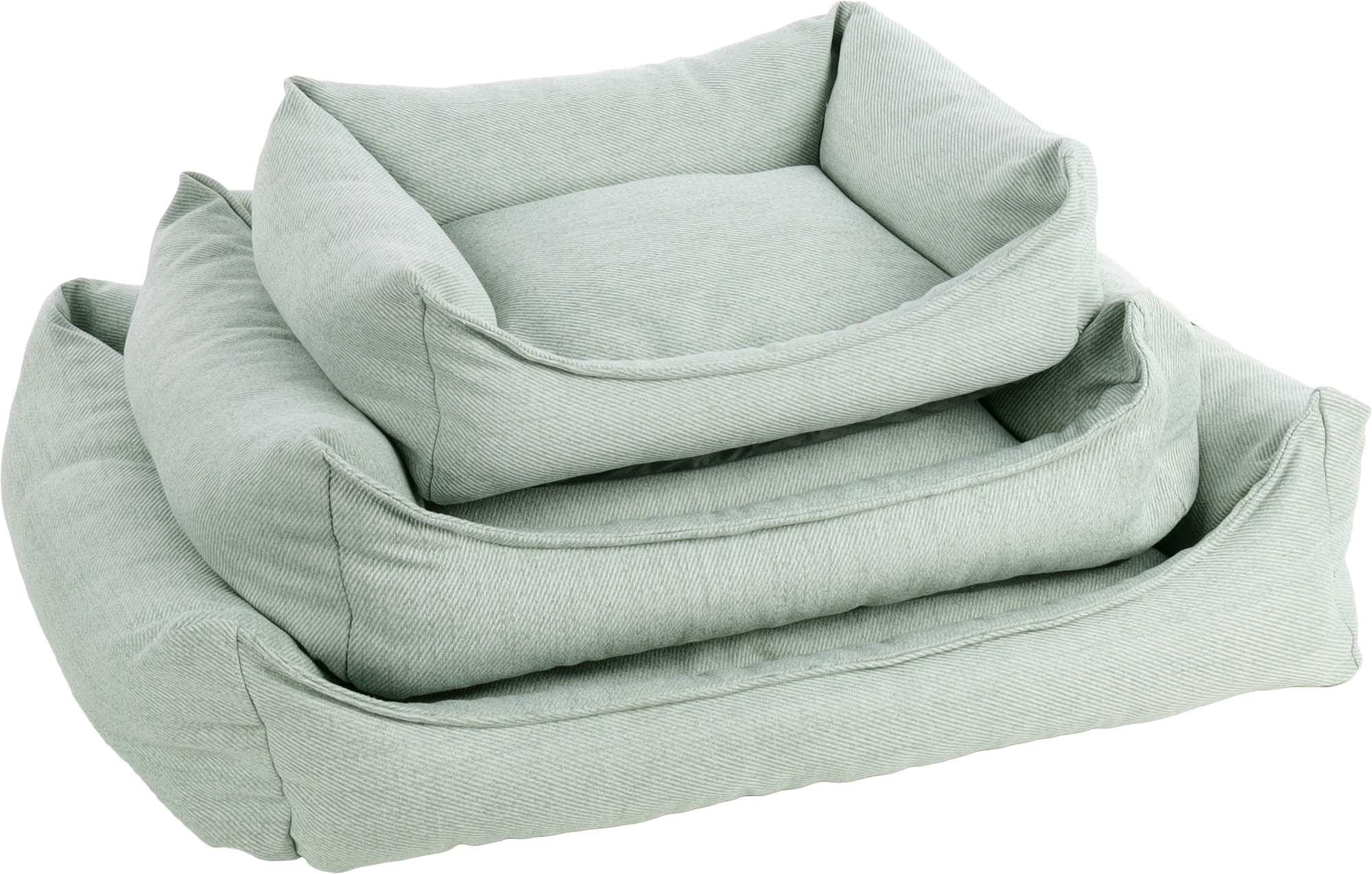 Flamingo Panier Baldar Rectangle Vert