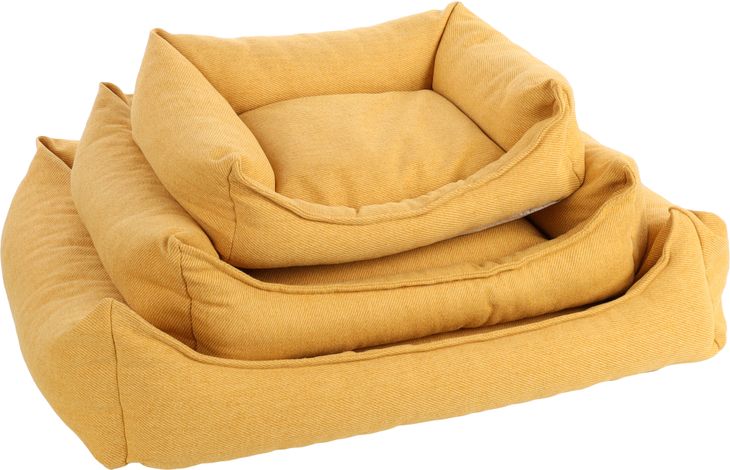 Flamingo Basket Baldar Rectangle Yellow