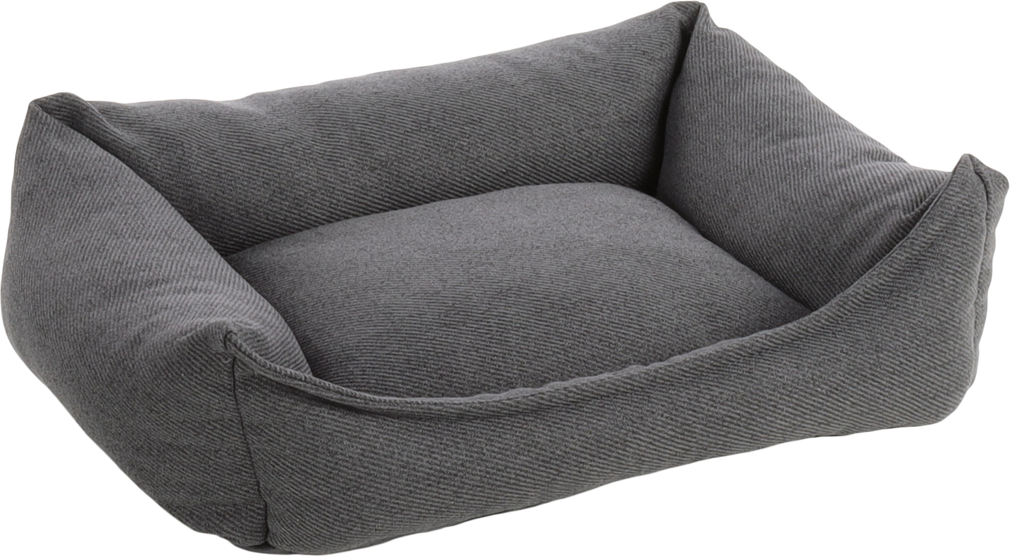 Flamingo Basket Baldar Rectangle Dark grey