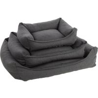 Flamingo Basket Baldar Rectangle Dark grey