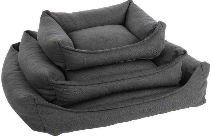 Flamingo Basket Baldar Rectangle Dark grey