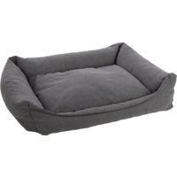 Flamingo Basket Baldar Rectangle Dark grey