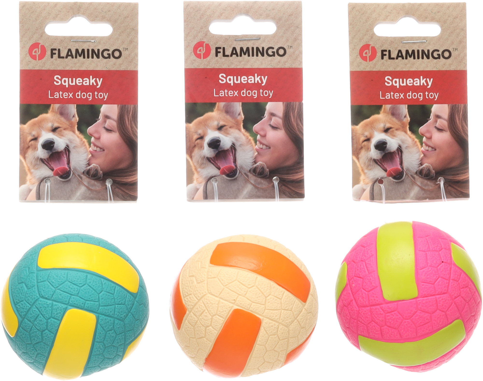 Flamingo Toy Roesy Ball Multiple colours