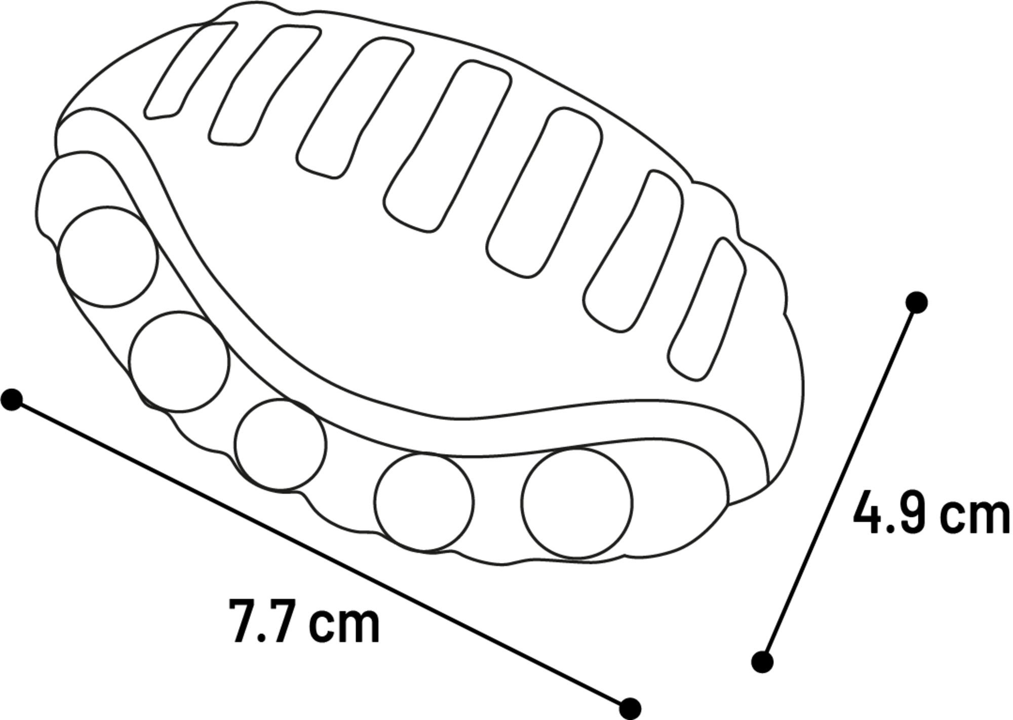 Flamingo Toy Ruggo Rugby Multiple colours