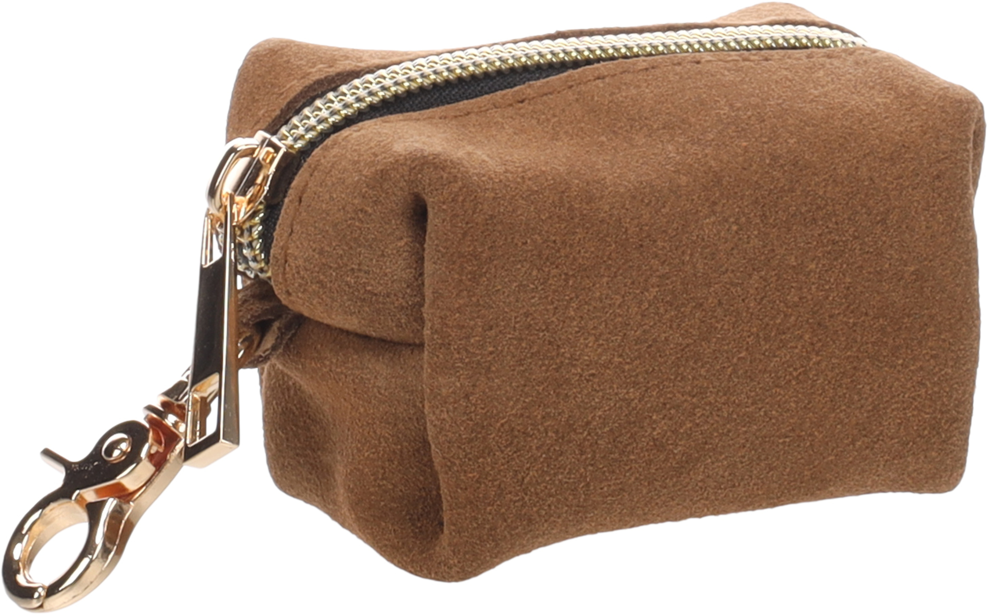 Flamingo Poop bag dispenser Sueda Brown