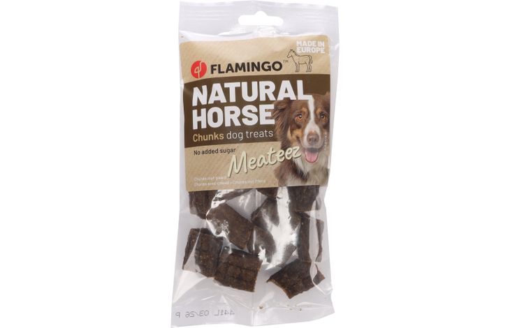 Flamingo Snack Meateez Chunk met paard 