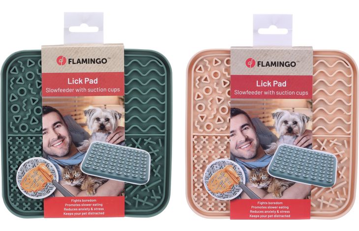 Flamingo Likmat Munir Vierkant Meerdere kleuren
