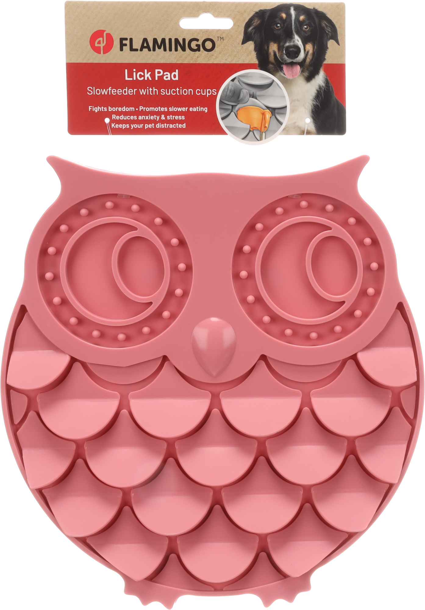 Flamingo Lick pad Dudu Antique pink