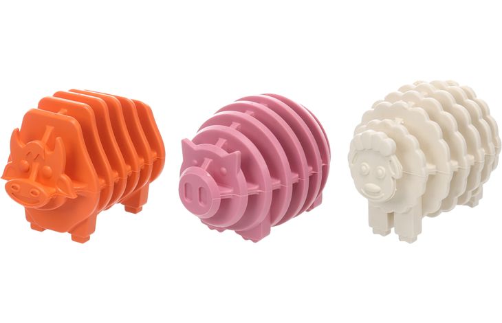 Flamingo Giocattolo Kudda Toro & Maiale & Pecora Colori multipli