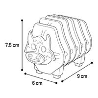 Flamingo Giocattolo Kudda Toro & Maiale & Pecora Colori multipli