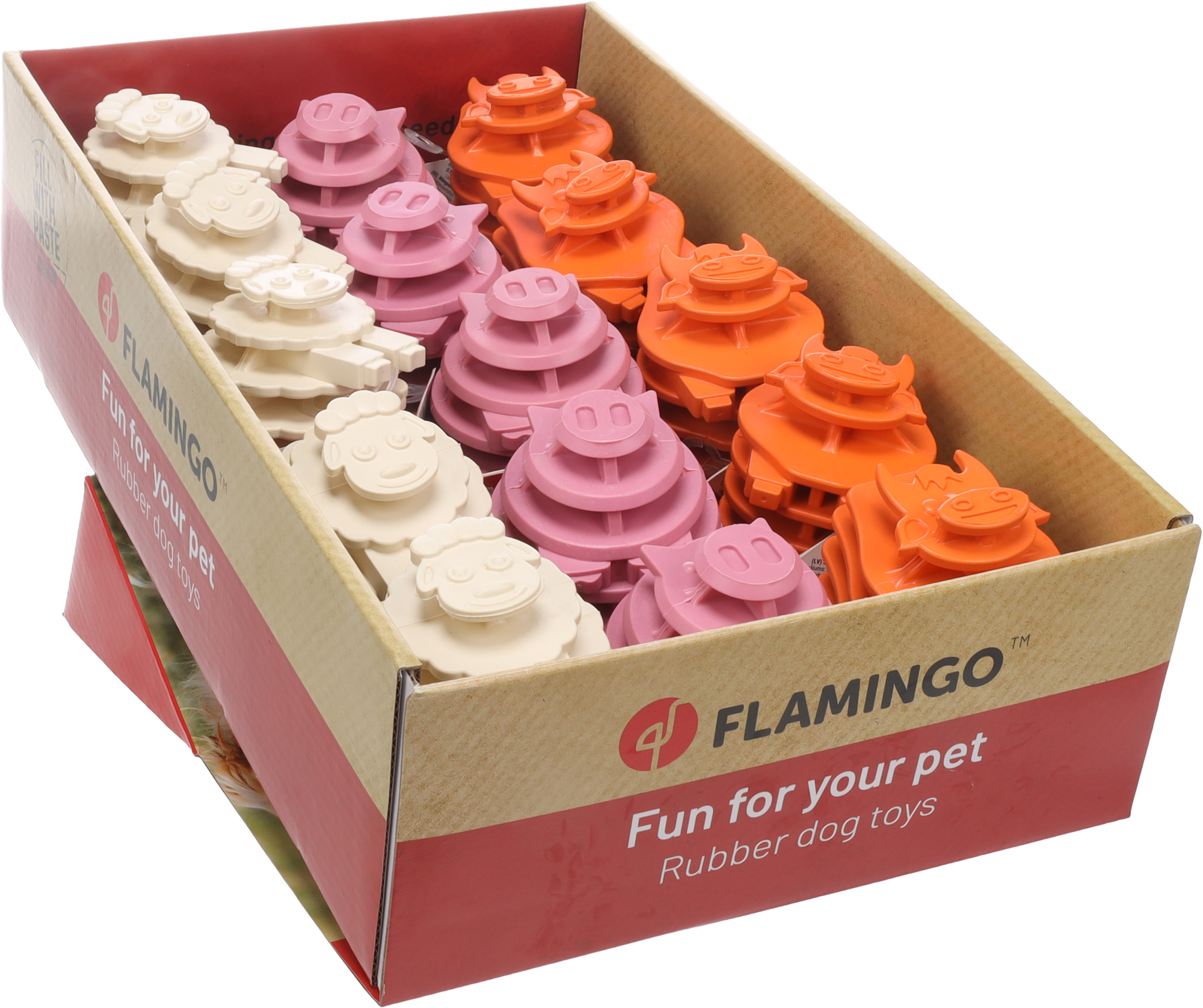 Flamingo Giocattolo Kudda Toro & Maiale & Pecora Colori multipli