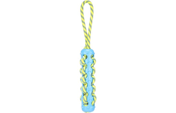 Flamingo Speelgoed Tofla Trektouw Blauw & Geel