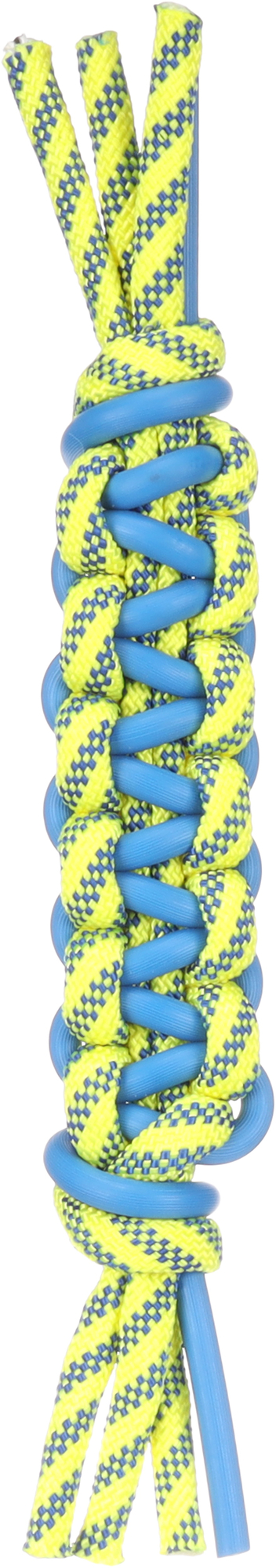 Flamingo Spielzeug Tofla Schnur Gewebt Blau & Gelb