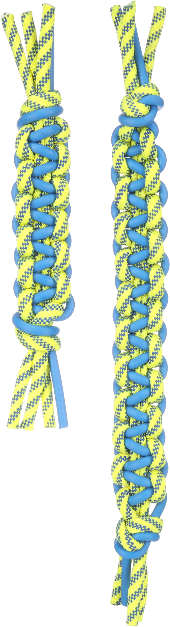 Flamingo Spielzeug Tofla Schnur Gewebt Blau & Gelb