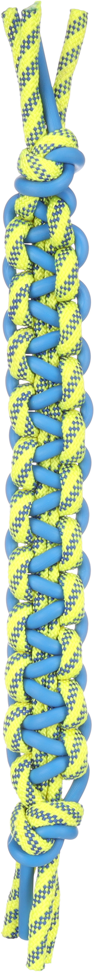 Flamingo Spielzeug Tofla Schnur Gewebt Blau & Gelb