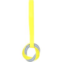 Flamingo Speelgoed Glowa Trektouw & Ring Geweven Blauw & Geel