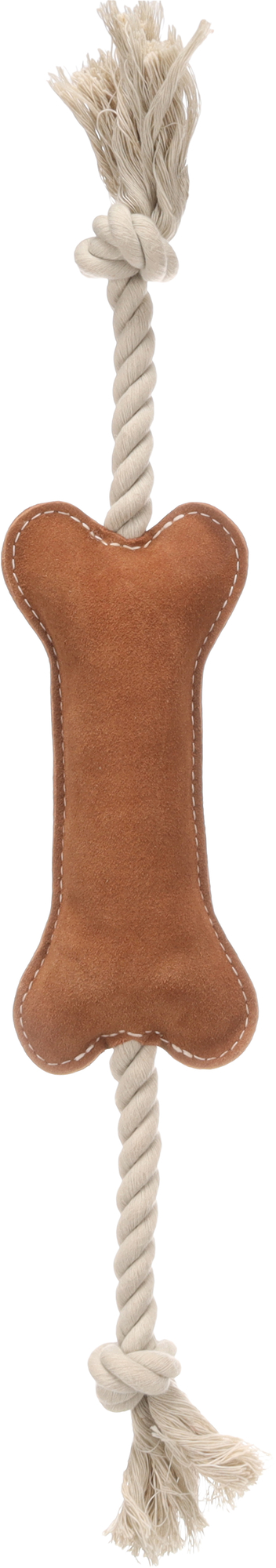 Flamingo Toy Swa Bone with rope Brown