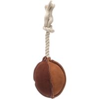 Flamingo Toy Swa Rugby with rope Brown