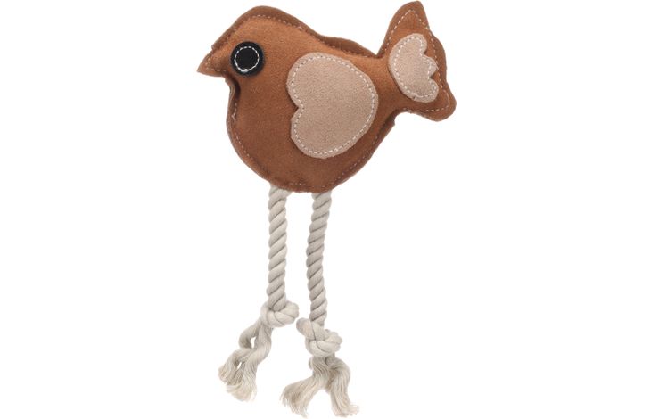 Flamingo Jouet Swa Oiseau avec corde Brun