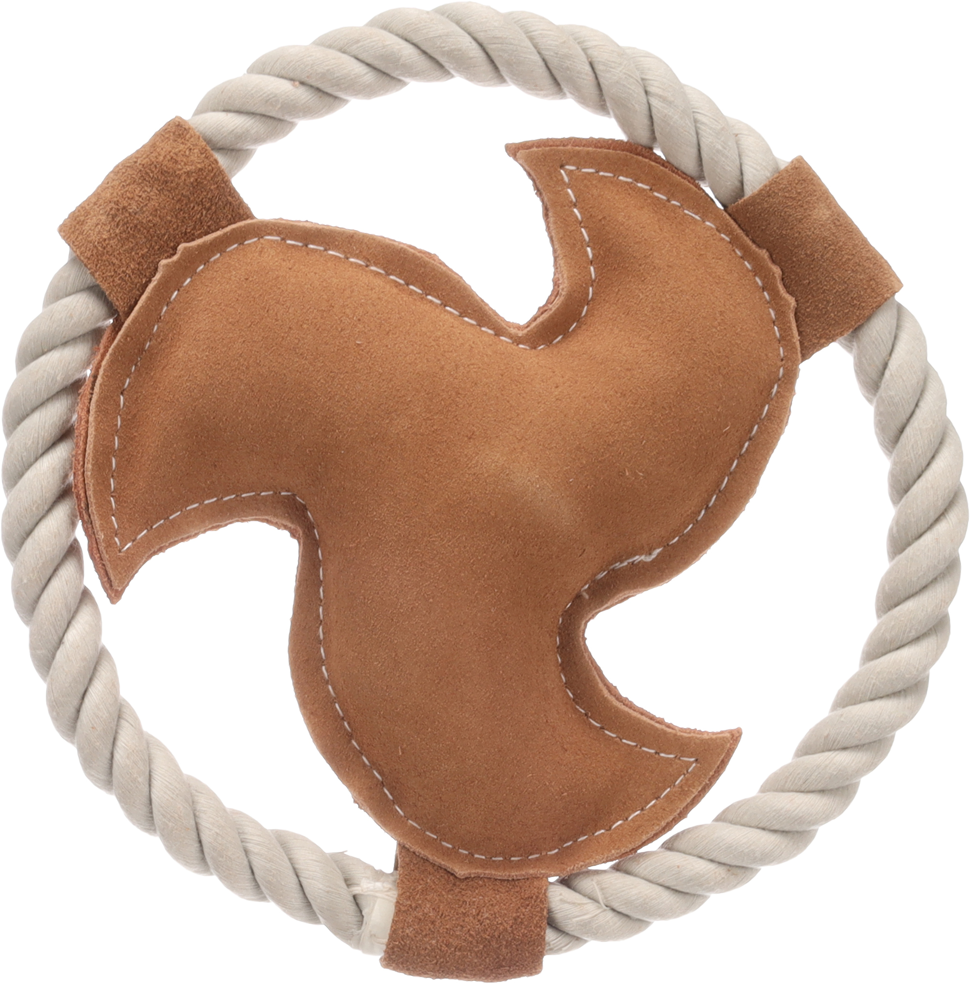 Flamingo Jouet Swa Frisbee avec corde Brun