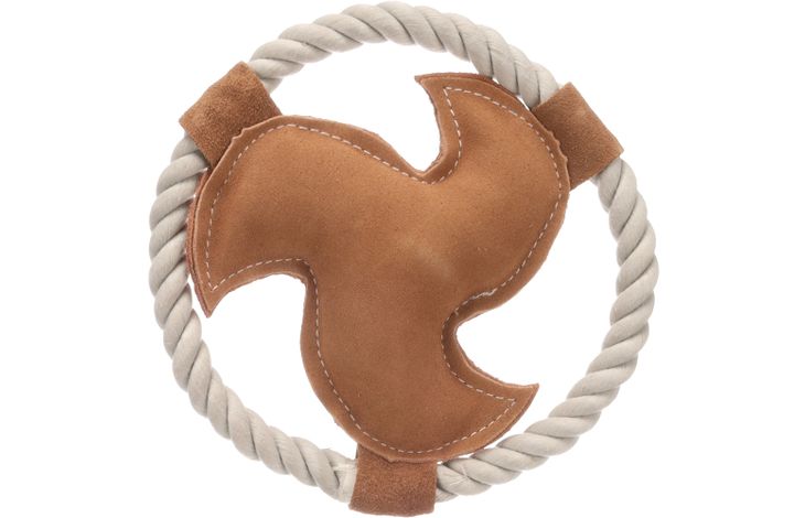 Flamingo Jouet Swa Frisbee avec corde Brun