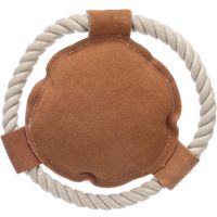 Flamingo Toy Swa with rope Brown