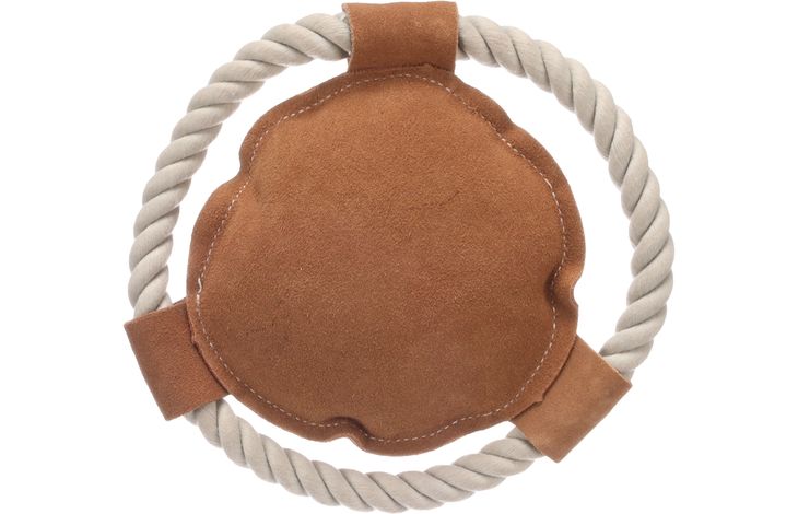 Flamingo Toy Swa with rope Brown