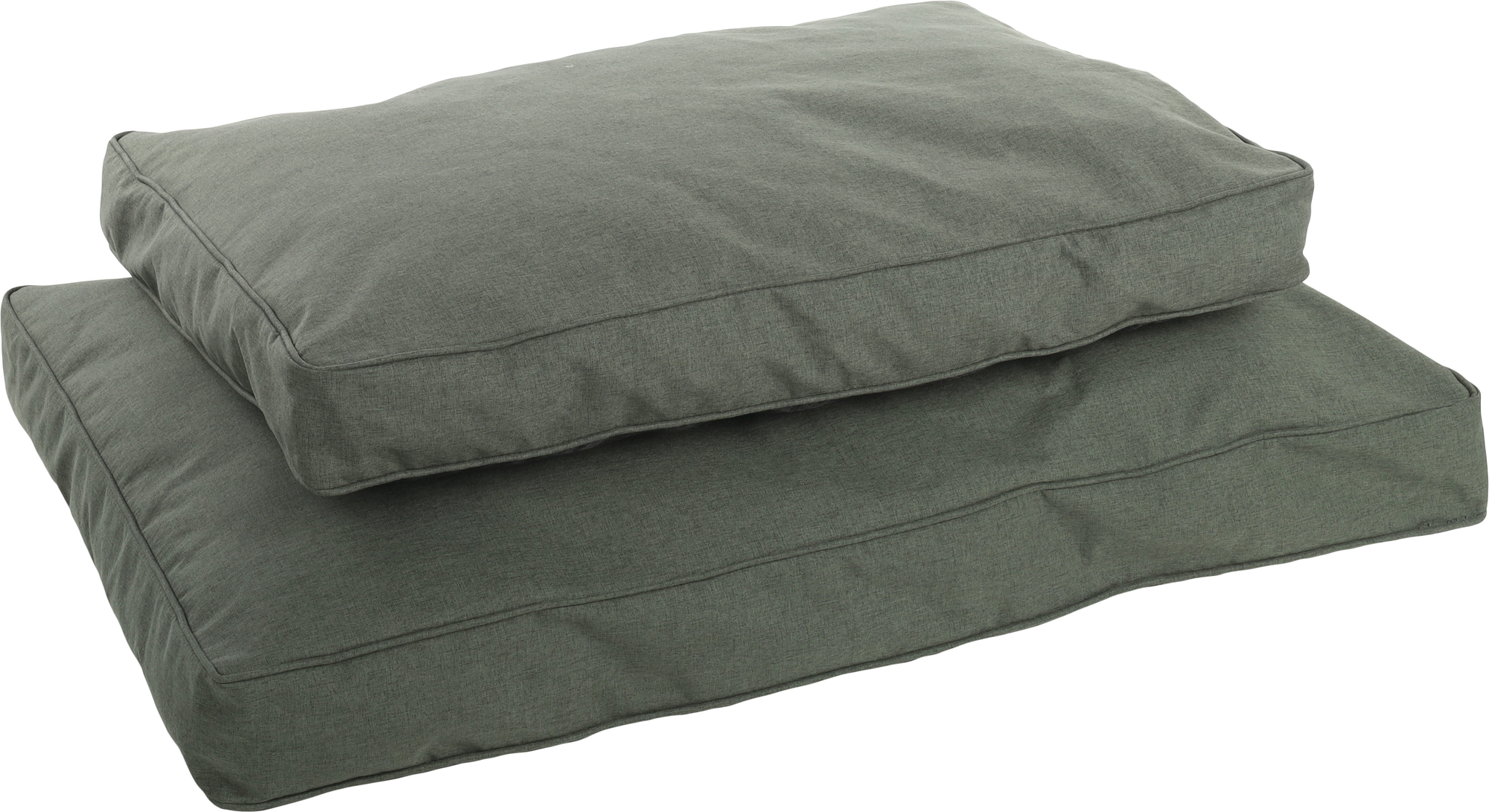 Flamingo Cushion Geneve Rectangle Dark green