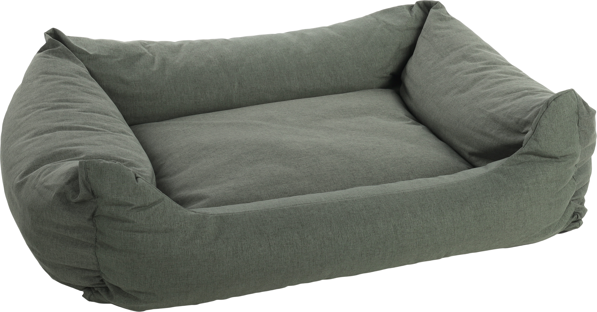 Flamingo Basket Geneve Rectangle Dark green