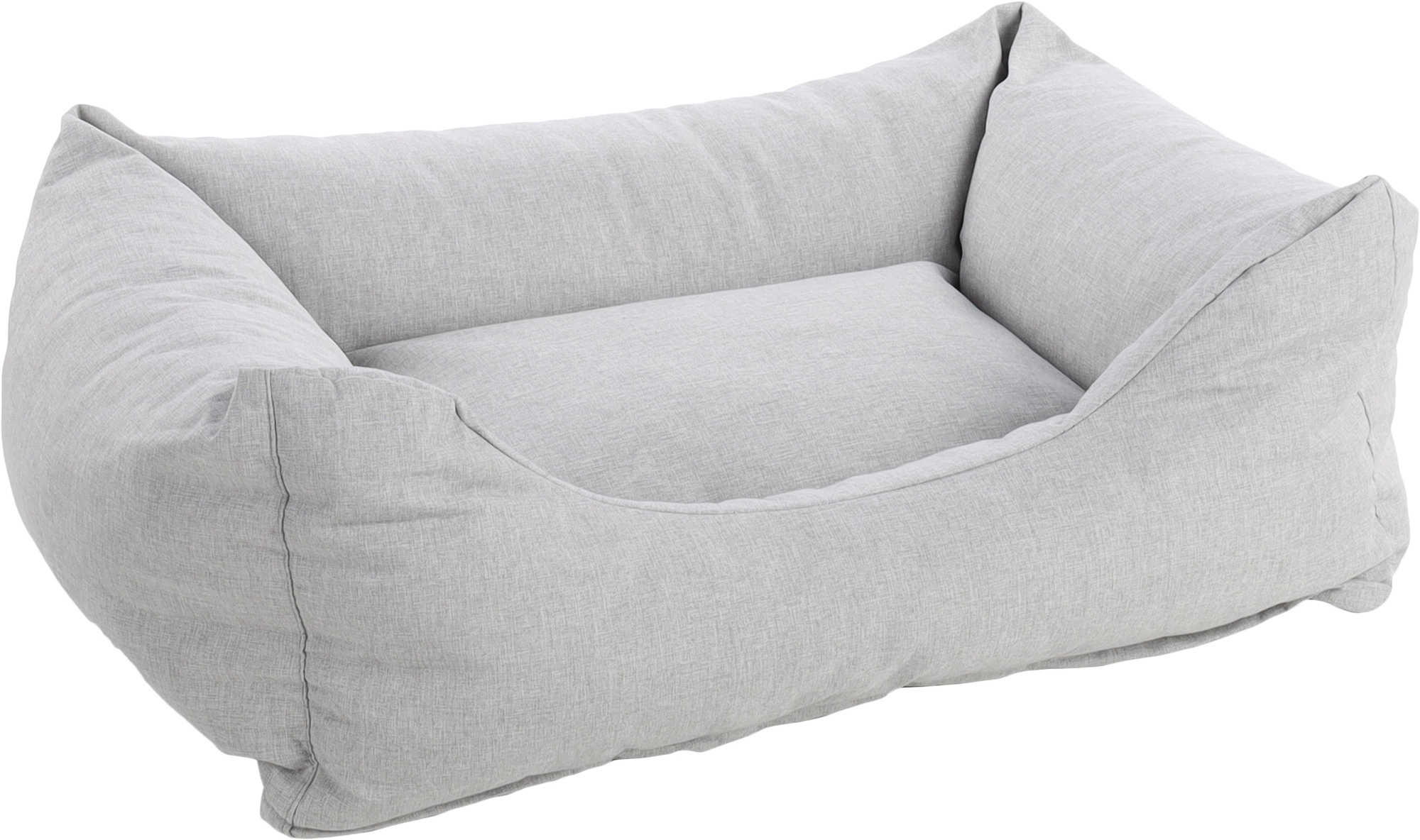 Flamingo Basket Geneve Rectangle Grey