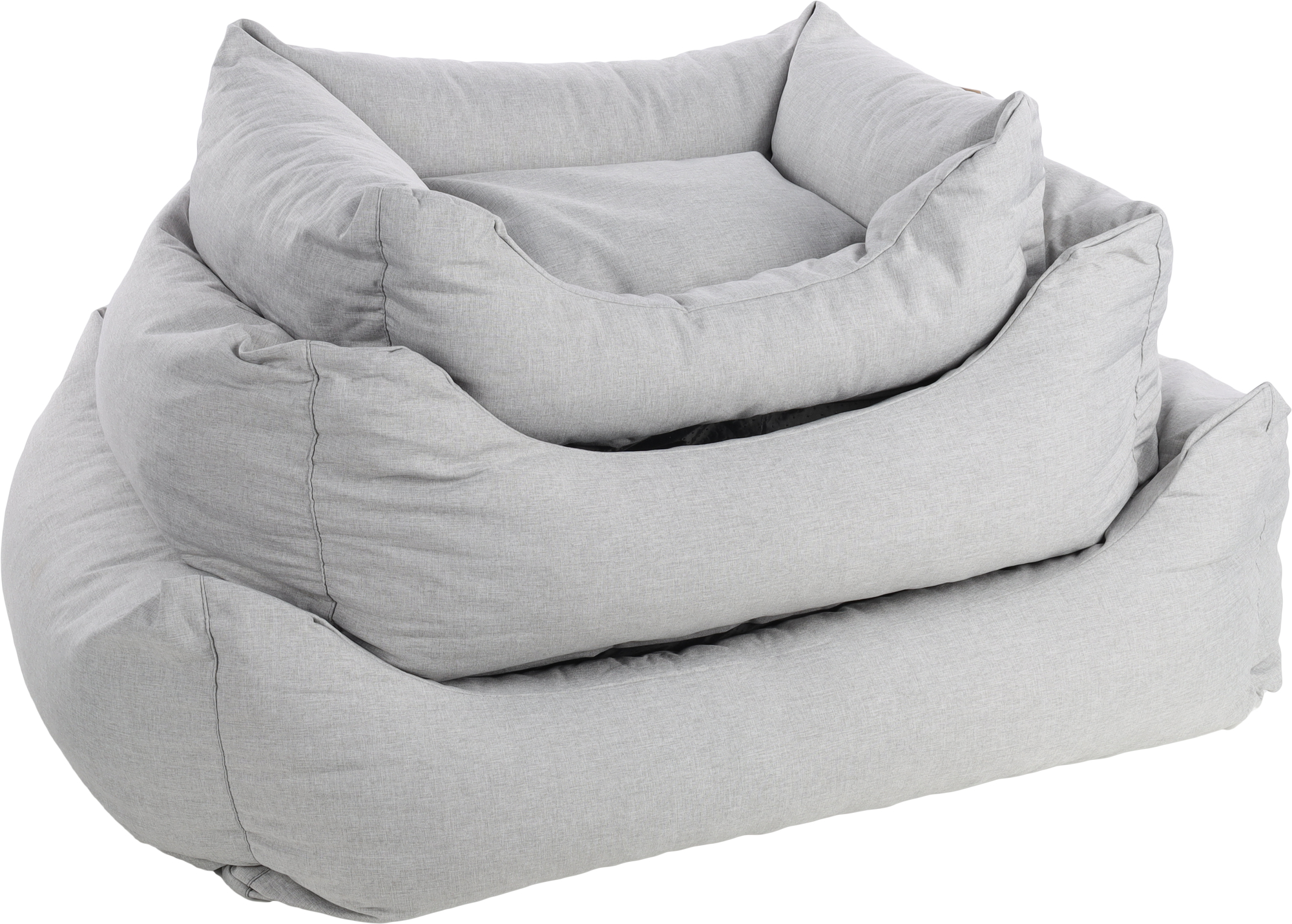 Flamingo Basket Geneve Rectangle Grey