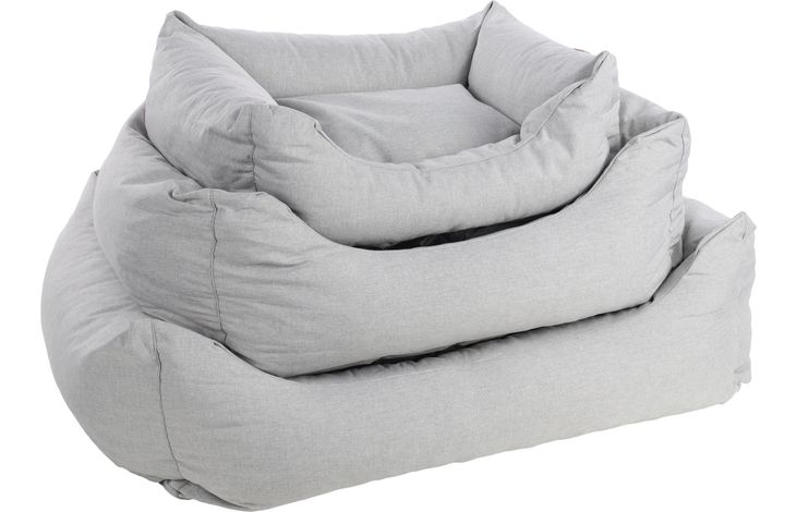 Flamingo Basket Geneve Rectangle Grey