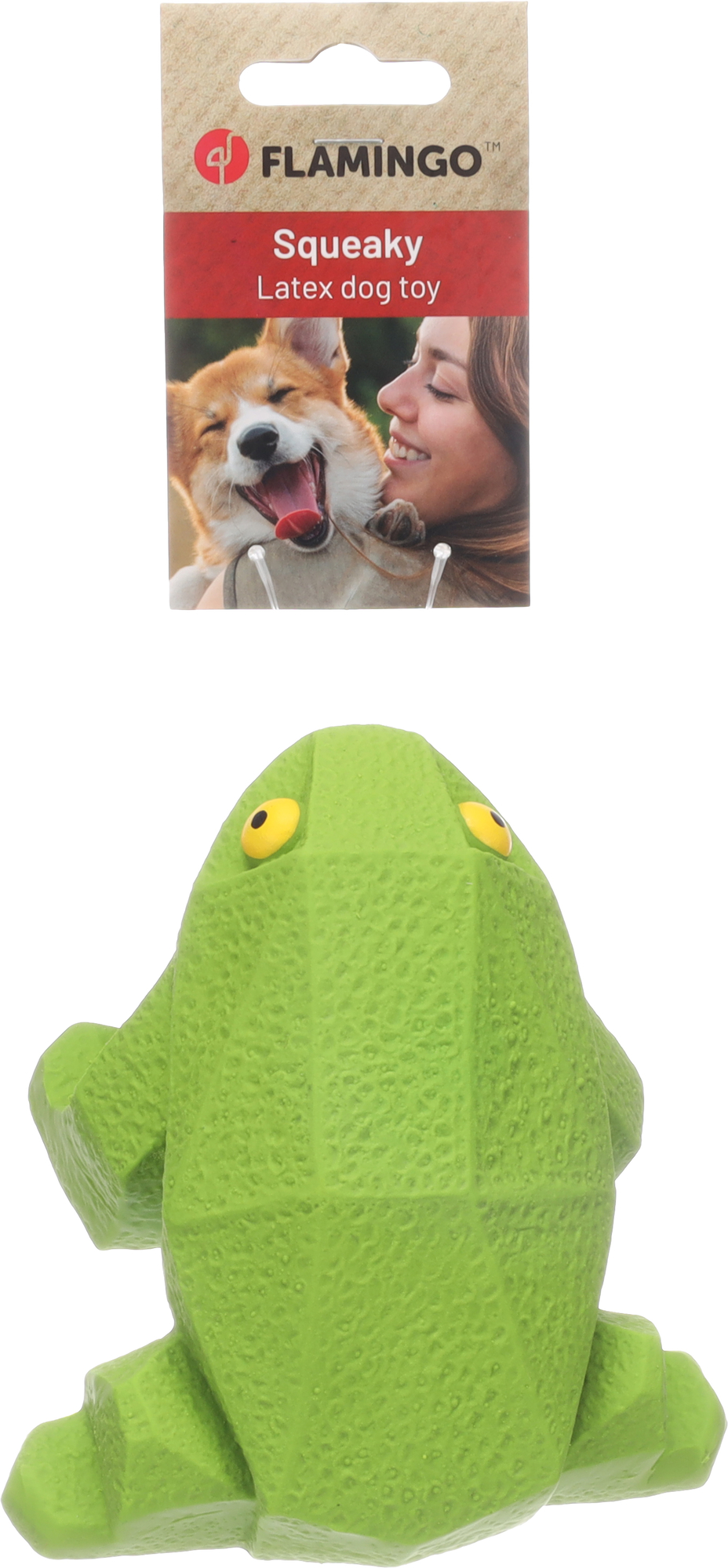 Flamingo Jouet Kremi Grenouille Vert