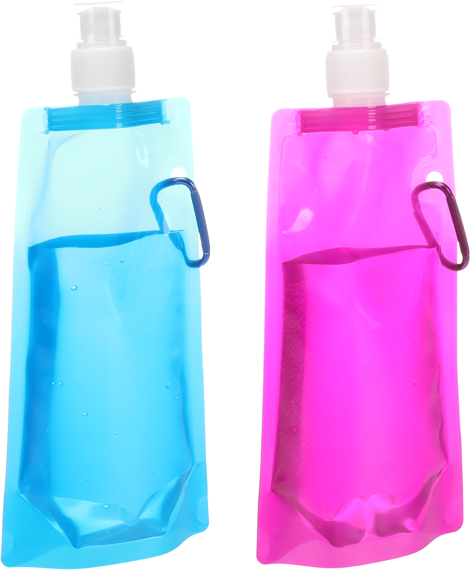 Foldable water bottle Pigo Multiple colours 524031 Flamingo Pet