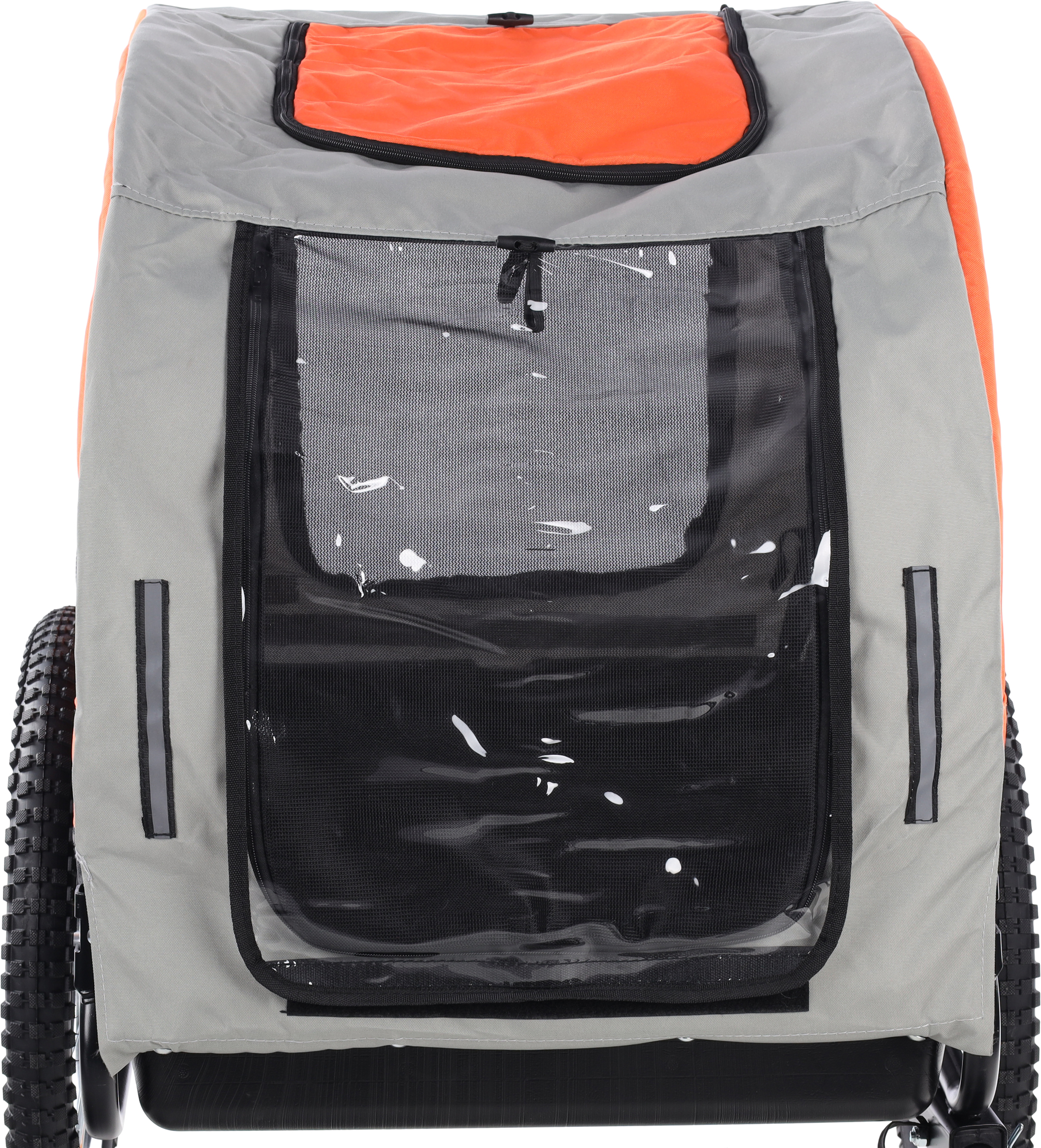 Flamingo Fietskar Jolene Grijs & Oranje