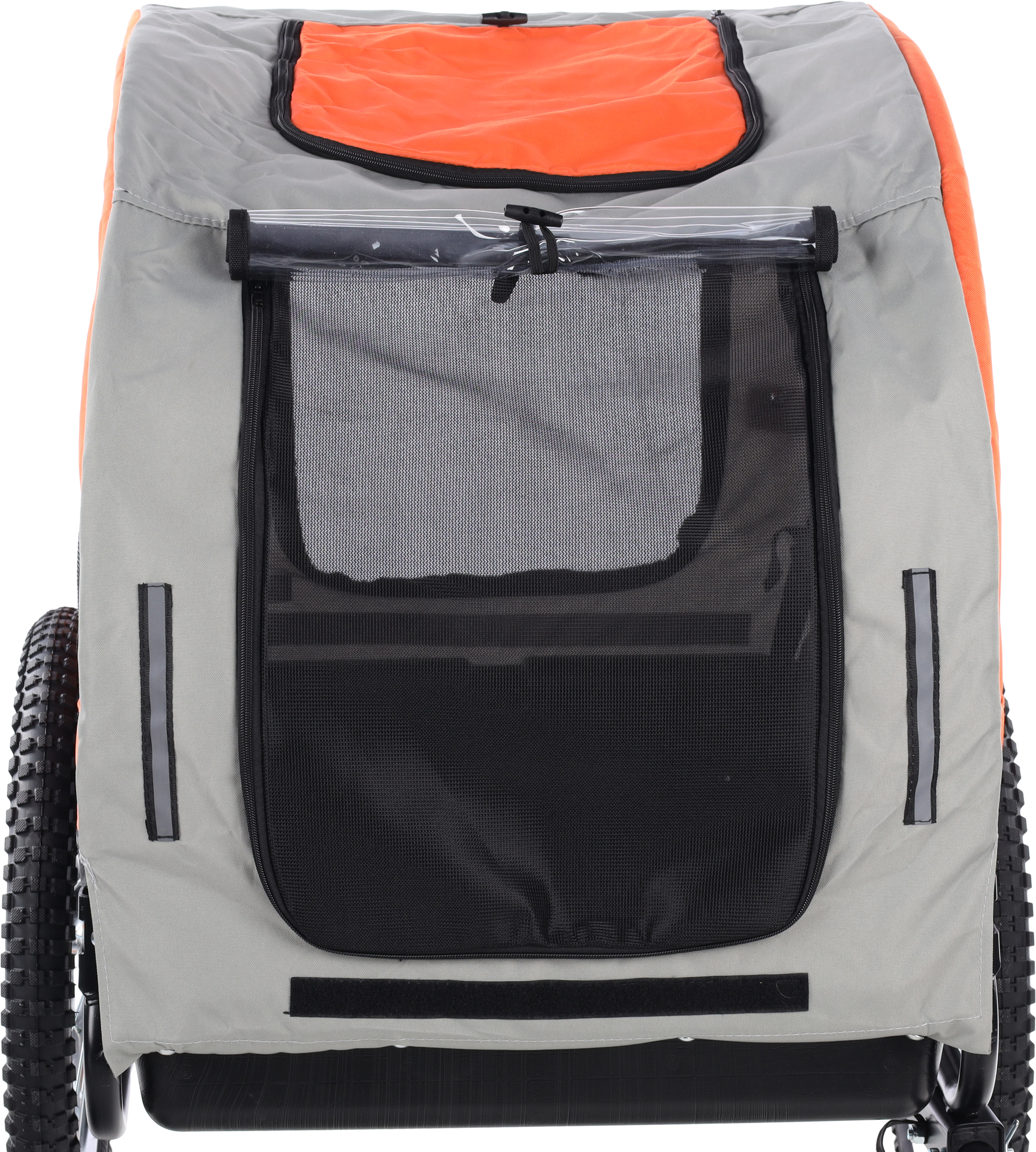 Flamingo Fietskar Jolene Grijs & Oranje