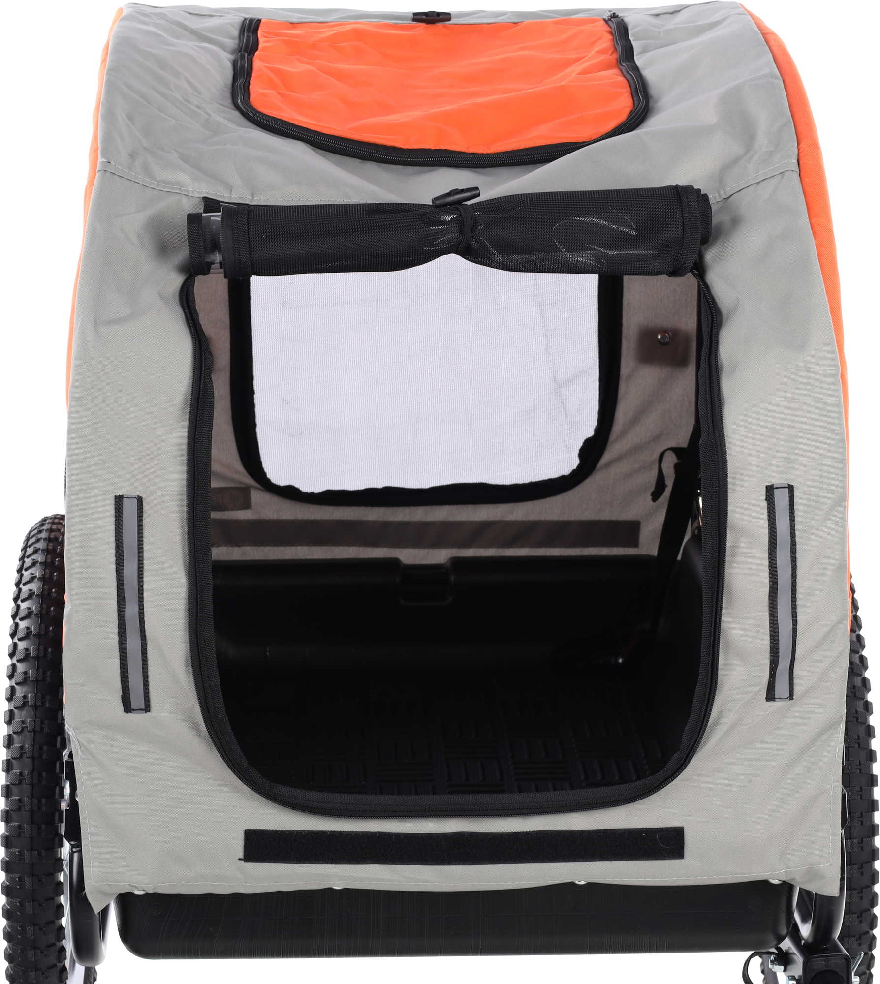 Flamingo Fietskar Jolene Grijs & Oranje